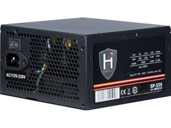 HIPOWER 550W ATX VIRTALÄHDE