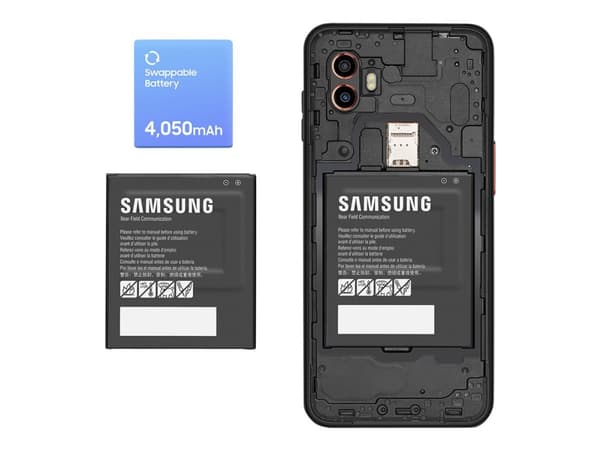 SAMSUNG Koamtac Ekstra batteri 4050mAh Byttbart Xcover Pro Xcover 6 Pro ikke XC7