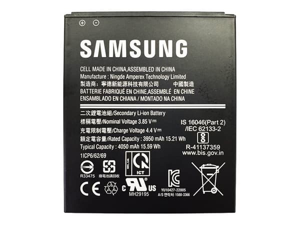 SAMSUNG Koamtac Ekstra batteri 4050mAh Byttbart Xcover Pro Xcover 6 Pro ikke XC7