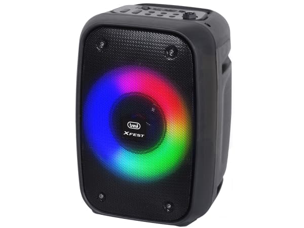 Trevi XF 150 KB, 1-vägs, 7,62 cm (3"), 15 W, 100 - 20000 hz, 80 dB, Kabel & Trådlös Svart