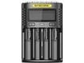 Miniatyrbilde 2 av 2: Nitecore UM4, Lithium jern fosfat (LiFePO4), Lithium-Ion (Li-Ion), Nikkel-Cadmium (NiCd), Nikkel-Metalhydrid..., AA, AAA, AAAA, C, D