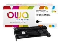 OWA - Svart - kompatibel - boks - gjenfabrikert - tonerpatron (alternativ for: HP 59A) - for HP Color LaserJet 3800, 3800dn, 3800dtn, 3800n, CP3505dn