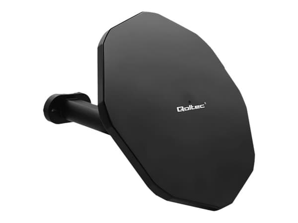 Qoltec - Antenne - TV - 25 - 30 dBi - rundtstrålende - innendørs / utendørs