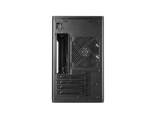 Chieftec BX-10B-OP - Tower - micro ATX - sidepanel med vindu (herdet glass) - ingen strømforsyning (ATX) - svart - USB/lyd