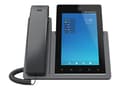 Miniatyrbild 1 av 4: Grandstream GXV3470 - IP-videotelefon - med digital kamera, Bluetooth interface - IEEE 802.11a/b/g/n/ac/ax (Wi-Fi) / Bluetooth 5.0 - 10-riktad samtal