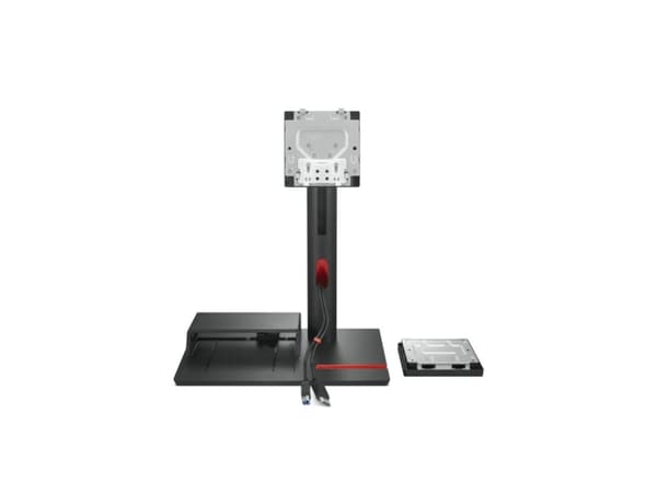 Lenovo ThinkCentre TIO Flex - Ställ - för bildskärm/tunn klient/mobiltelefon - skärmstorlek: 22"-27" - monteringsgränssnitt: 100 x 100 mm - skrivbord