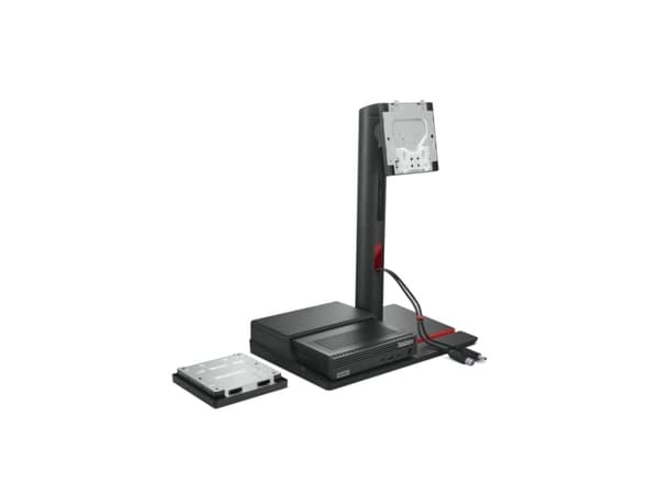 Lenovo ThinkCentre TIO Flex - Ställ - för bildskärm/tunn klient/mobiltelefon - skärmstorlek: 22"-27" - monteringsgränssnitt: 100 x 100 mm - skrivbord
