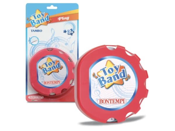 Bontempi 54 1832, Musikalsk instrument til lek og moro, Tamburin, 3 år, 109 g, Flerfarget