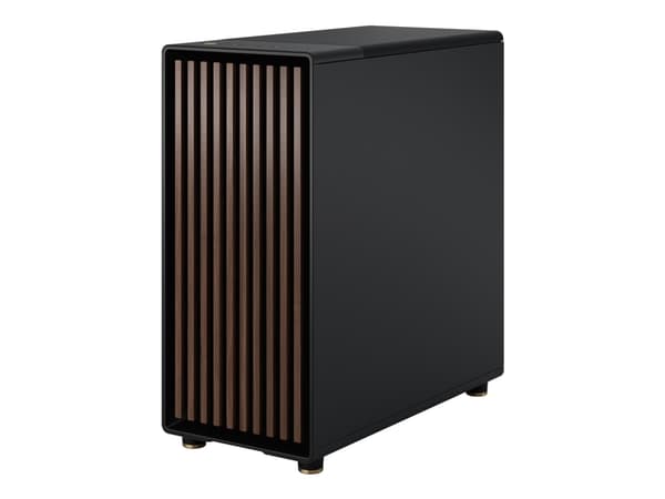 Fractal Design North - Mid tower - ATX - ingen strømforsyning (ATX) - trekullsort - USB/lyd