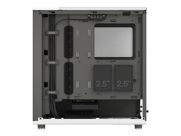 Fractal Design North - Mid tower - ATX - ingen strømforsyning (ATX) - kritthvit - USB/lyd