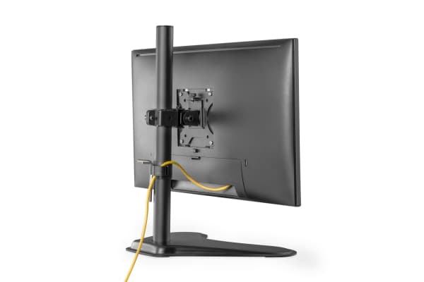 DIGITUS - Stativ - Quick Mount & QuickRelease - for LCD-skjerm - universal - plastikk, stål - svart - skjermstørrelse: 17"-32" - skrivebordsstativ