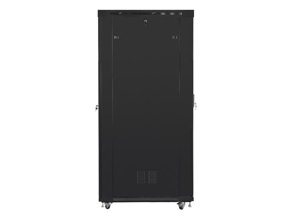ASENNUSKAAPPI 19" 42U 800X1200 MUSTA LCD REI'ITETTY OVI LANBERG (FLAT PACK)