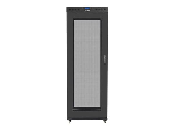 ASENNUSKAAPPI 19" 42U 800X1200 MUSTA LCD REI'ITETTY OVI LANBERG (FLAT PACK)