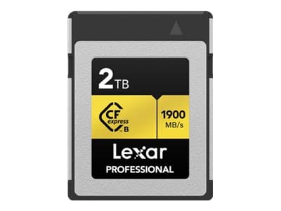 LEXAR CFEXPRESS PRO GOLD R1750/W1000 2TB