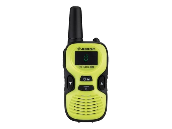 Albrecht Tectalk Joy, Bærbar, Micro-USB, Sort, Gult, Knapper, AAA, Batteri