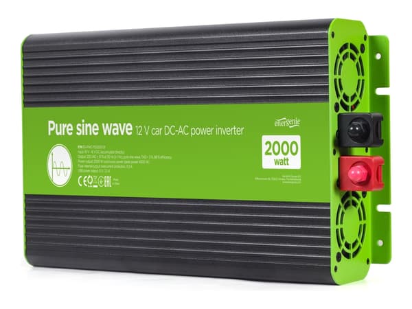 EnerGenie EG-PWC-PS2000-01 - DC til AC invertteri