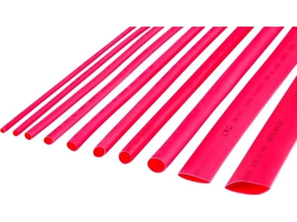 Cabletech krympslang 1,5 mm x 1 m röd (LEC-NAR0252.1)