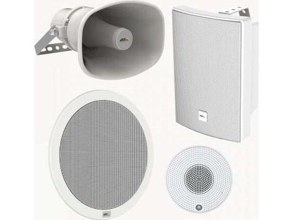 Axis C1210-E - IP-kaiutin - PA-järjestelmään - Ethernet, Fast Ethernet, PoE - Sovellusohjattu - Koaksiaali (Grillin väri - RAL 9010)