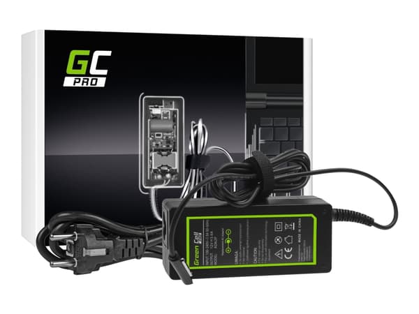 Green Cell PRO - Strømadapter - AC 100-240 V - 48 watt - svart - for Microsoft Surface 2, Pro, Pro 2, RT