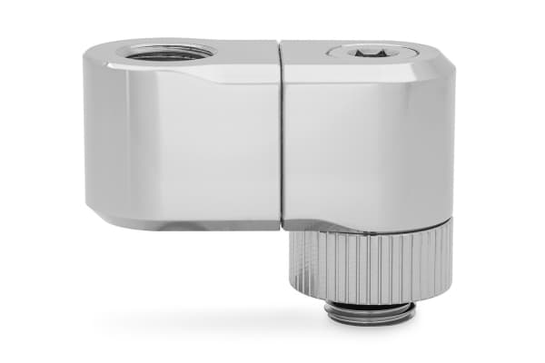 EK Water Blocks 3831109893456, Slangkoppling, mässing, Nickel, Silver, 1/4", 33 mm