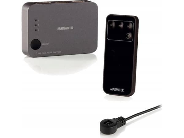 Marmitek Connect 310 UHD 2.0, HDMI, 2.0b, Musta, 18 Gbit/s, 600 MHz, 2560 x 2048 pikseliä