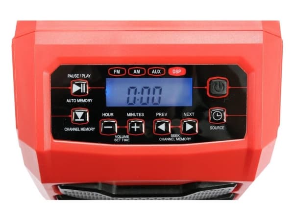 Yato YT-82940, Bærbar, Digitalt, AM, FM, 87,5 - 108 MHz, 522 - 1710 kHz, 3 W