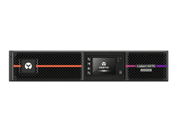 Vertiv Liebert GXT5LI-2000IRT2UXL, Taajuuden kaksoismuunnos (verkossa), 2 kVA, 2000 W, Pure sine, 115 V, 288 V