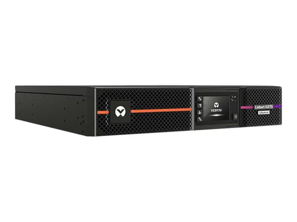 Vertiv Liebert GXT5LI-2000IRT2UXL, Taajuuden kaksoismuunnos (verkossa), 2 kVA, 2000 W, Pure sine, 115 V, 288 V