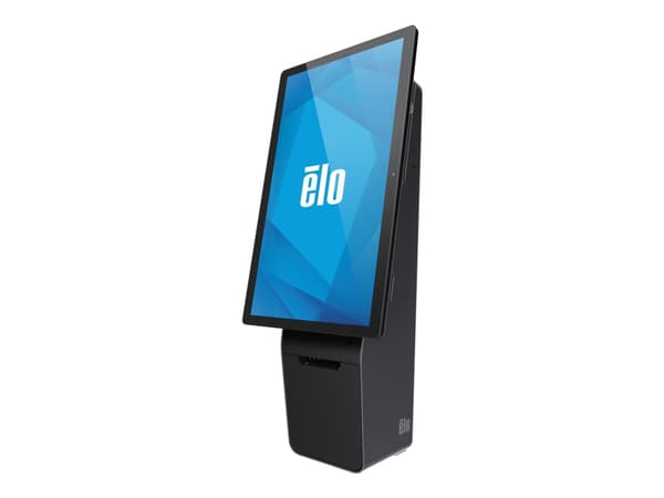 Elo Wallaby Pro Self-Service Countertop Stand - Monteringssett - svart/sølv - veggmonterbar Grå