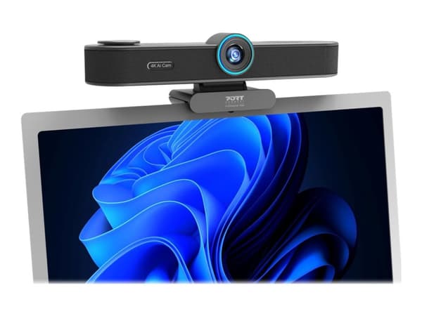 PORT Connect - Konferansekamera - PTZ - farge - 8,3 MP - 3840 x 2160 - 4K - USB 3.1 Gen 1 / USB-C 3.1 Gen 1 - DC 12 V