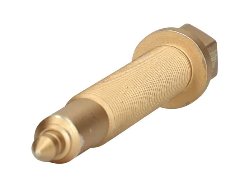 KS Tools 150.9707, Trubbig skruv, Stål, M16, Guld, 180 g, 1 styck