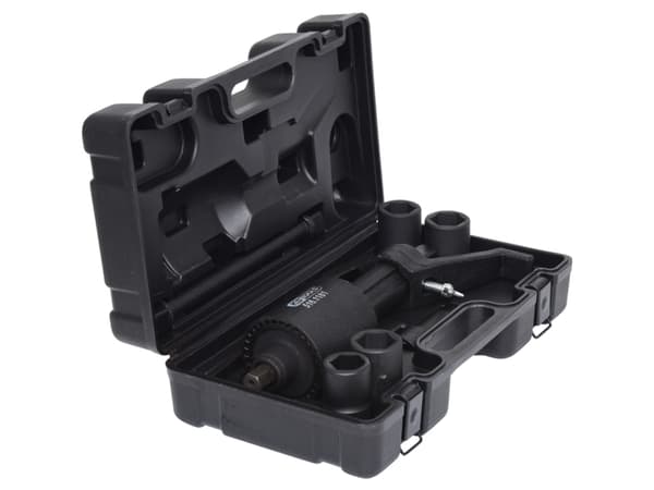 KS Tools 516.1180, Torque multiplier set, Sort, 7 stykker, 27,33 mm, 8 kg