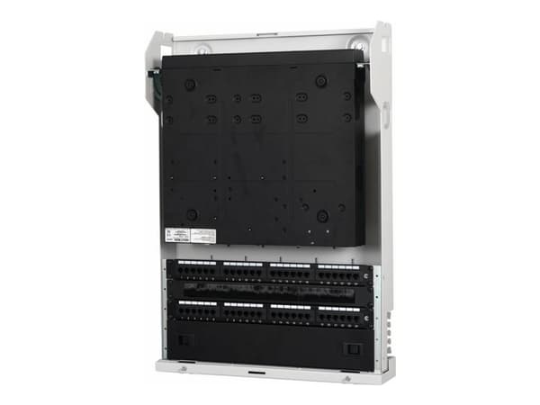 Lanview - Rack skap - 155 mm depth, max. capacity 40 kg - veggmonterbar - svart - 3U - 19"