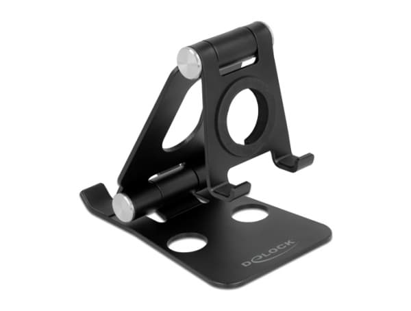 Delock - Holder for smart armbåndsur, nettbrett - adjustable - svart