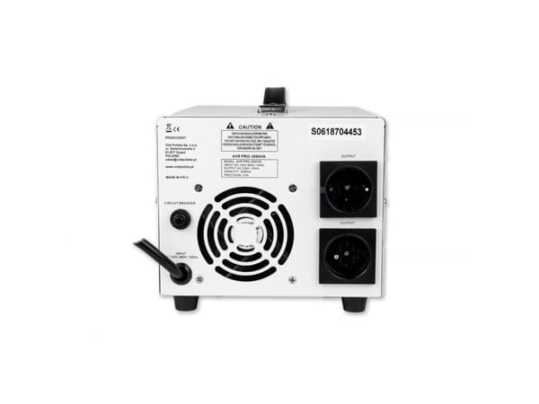 SPÆNDINGSSTABILISATOR AVR PRO 3000VA 3%