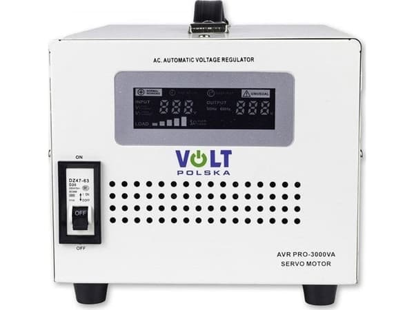 SPÆNDINGSSTABILISATOR AVR PRO 3000VA 3%