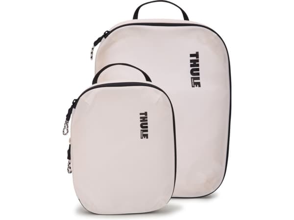 Thule Compression Cube - Set - bag set for clothes - 100D ripstop nylon - hvit