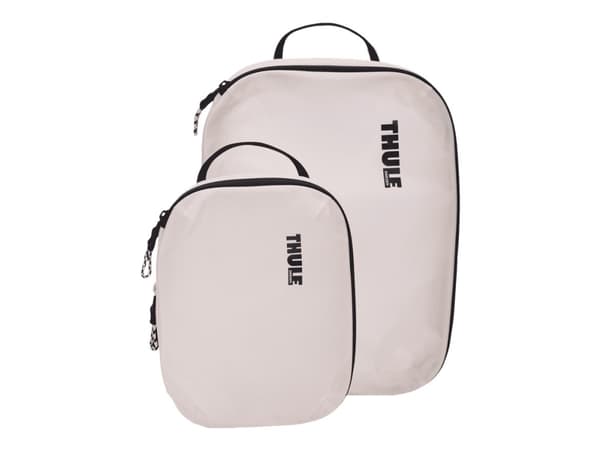 Thule Compression Cube - Set - bag set for clothes - 100D ripstop nylon - hvit