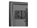 Miniatyrbilde 1 av 4: Sanus SASP1 Streaming Device Panel - Monteringskomponent (monteringsplate) - for nettverksmediaspiller - svart - bak flatpanel