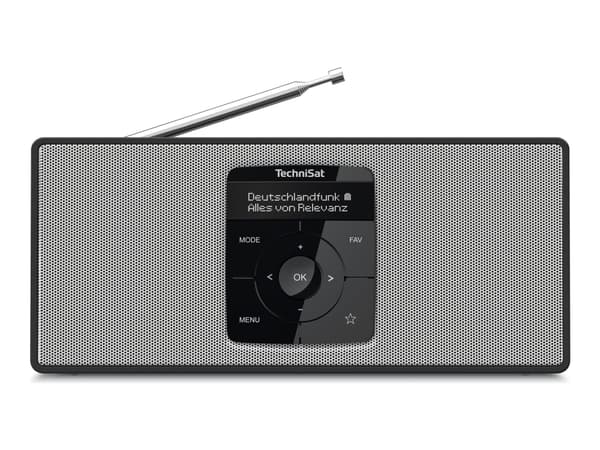 TechniSat DIGITRADIO2S, Bærbar, Digitaalinen, DAB+, 2 W, OLED, 3,5 mm