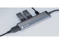 Miniatyrbild 4 av 5: NATEC Fowler Slim, Kabel, USB 3.2 Gen 1 (3.1 Gen 1) Type-C, Svart, Krom, 5 Gbit/s, Akrylnitrilbutadienstyren (ABS), Gjuten aluminium, USB