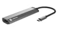 Miniatyrbild 1 av 5: NATEC Fowler Slim, Kabel, USB 3.2 Gen 1 (3.1 Gen 1) Type-C, Svart, Krom, 5 Gbit/s, Akrylnitrilbutadienstyren (ABS), Gjuten aluminium, USB