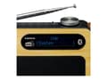 Miniatyrbilde 3 av 5: Lenco PDR-040 - Bærbar DAB-radio - 3 watt - svart, bambus