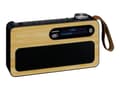 Miniatyrbilde 1 av 5: Lenco PDR-040 - Bærbar DAB-radio - 3 watt - svart, bambus
