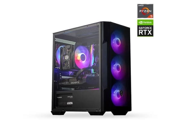 COMPUTER Adonia GAMING AMD R5 3600 3060 027 FD 2 M100 ARGB