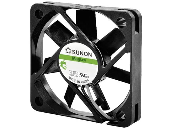 Sunon SUNON SUNON DC-aksiaalituuletin sarja ME/MB/EE/EB 50x50x10mm Aksial tuuletin 5 V 18,6 m³/h (L x S x K) 50 x 50 x 10 mm