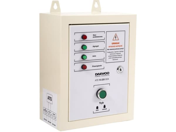 Generator automatisk styreenhet DAEWOO ATS 15-230 GDA