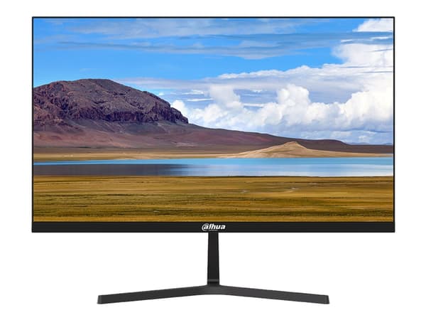Dahua DHI-LM27-B200S - LED-näyttö - 27" - 1920 x 1080 Full HD (1080p) @ 75 Hz - VA - 250 cd/m² - 3000:1 - 8 ms - HDMI, VGA - kaiuttimet - kaiuttimet musta