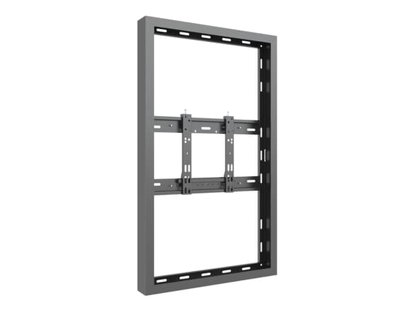 Multibrackets M Pro Series - Innhegning - Tyverisikker - for digitalt skiltingspanel - liten - stål - svart - skjermstørrelse: 43" - veggmonterbar