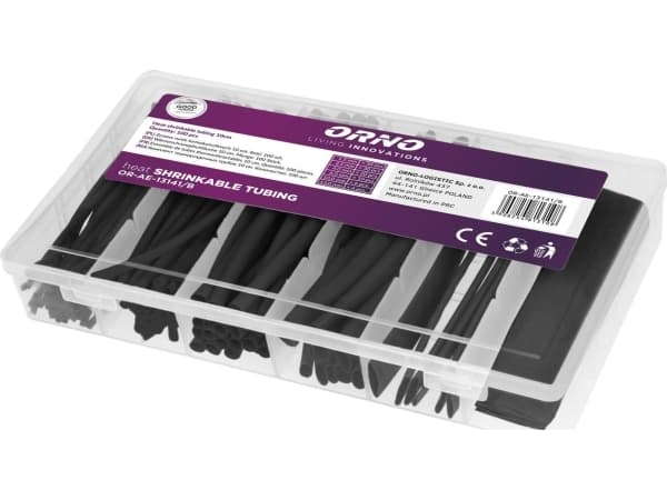 Orno ORNO Sett med VARMEKRYMPESØR Svart OR-AE-13141/B